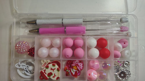 Beadable Pen Set - Make Your Own Strawberry Shortcake