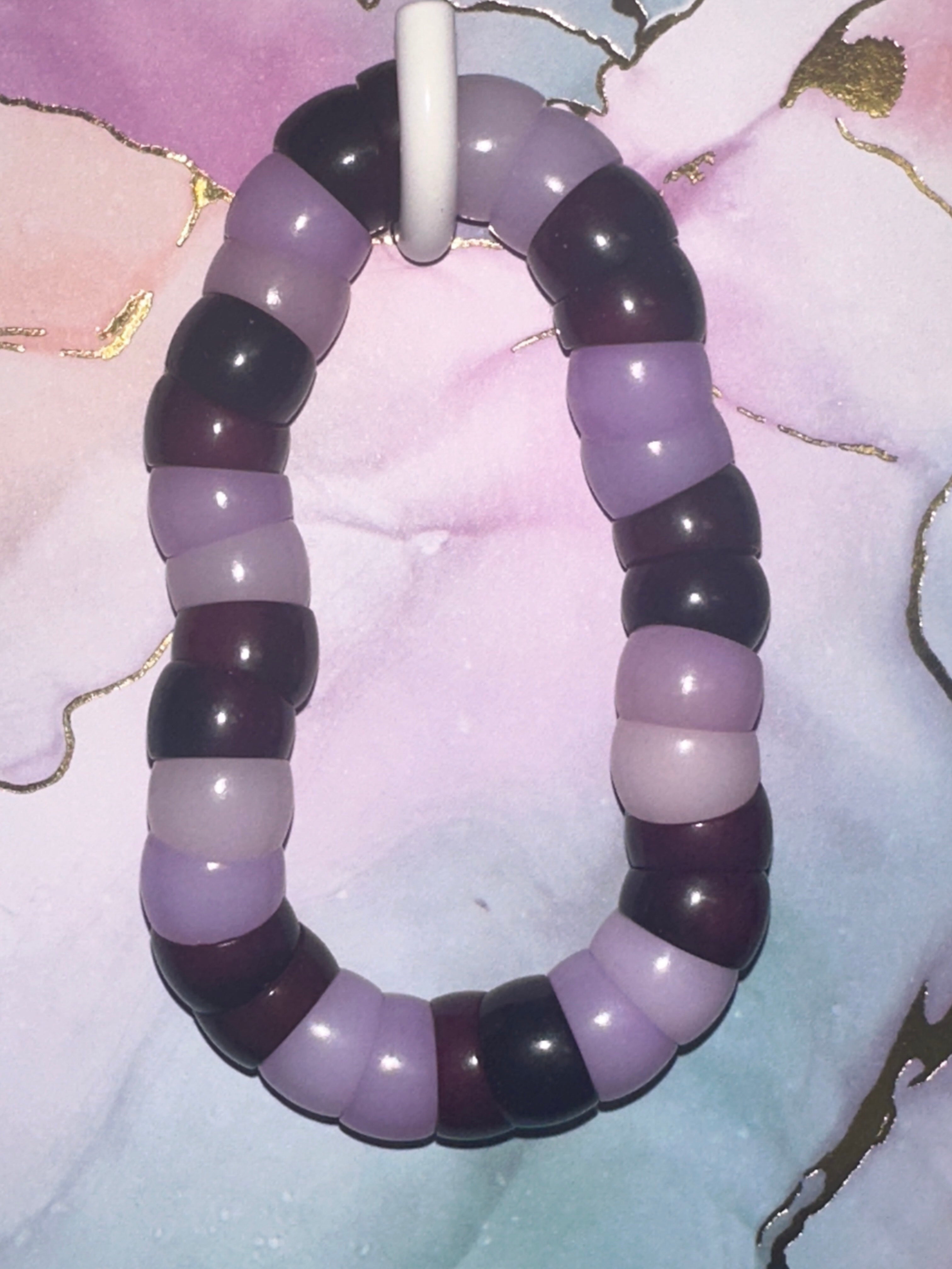 Purple Bodhi Intestine Bracelet, Fidget Bracelet