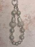 Sparkle and Furry Keychain, Phone Chain, Bag Charm